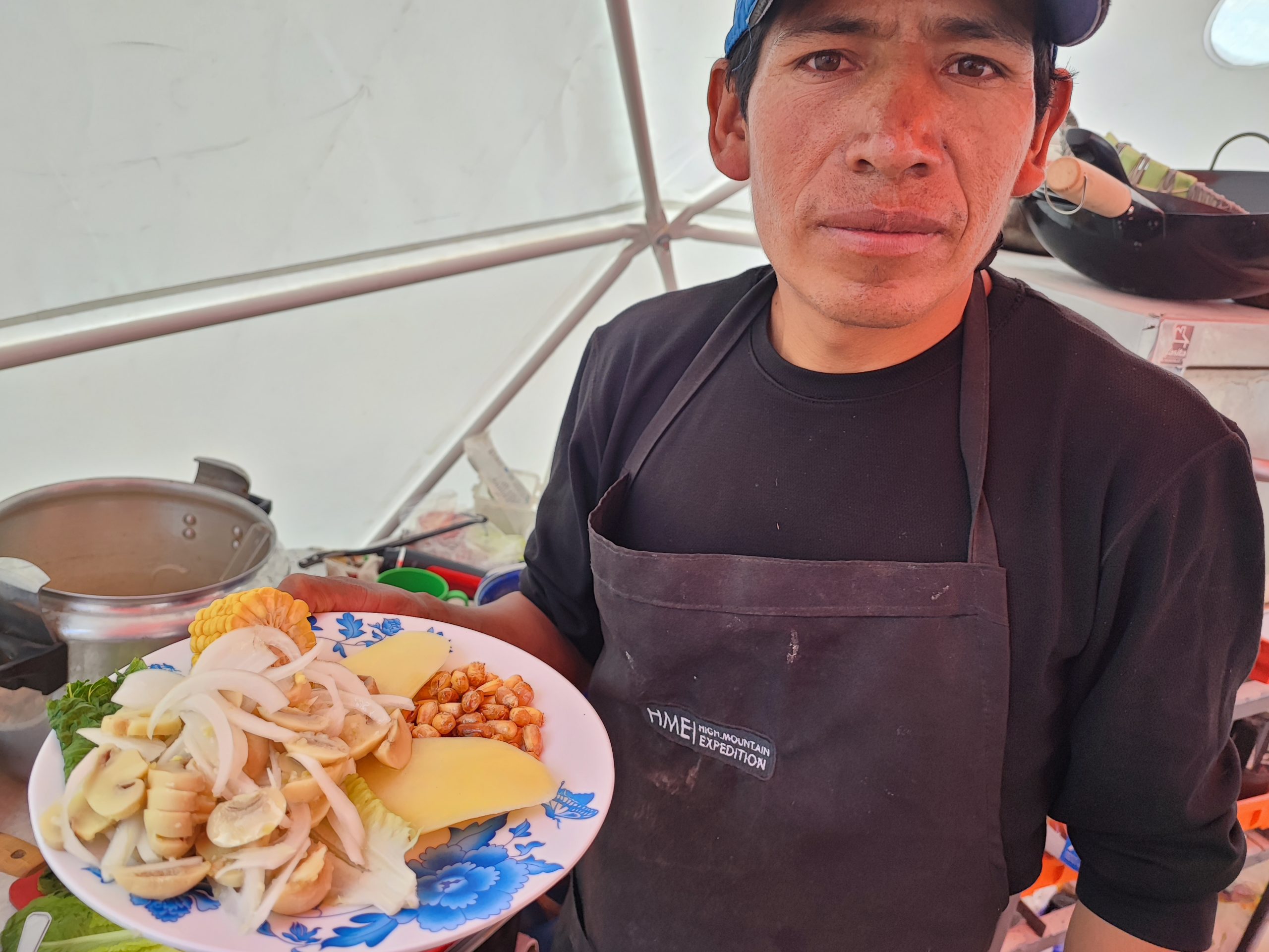 base camp food ojos del salado